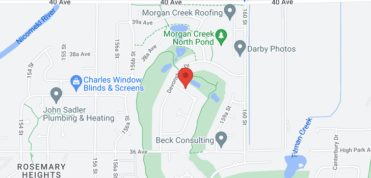 map of 3760 SOMERSET CRESCENT
